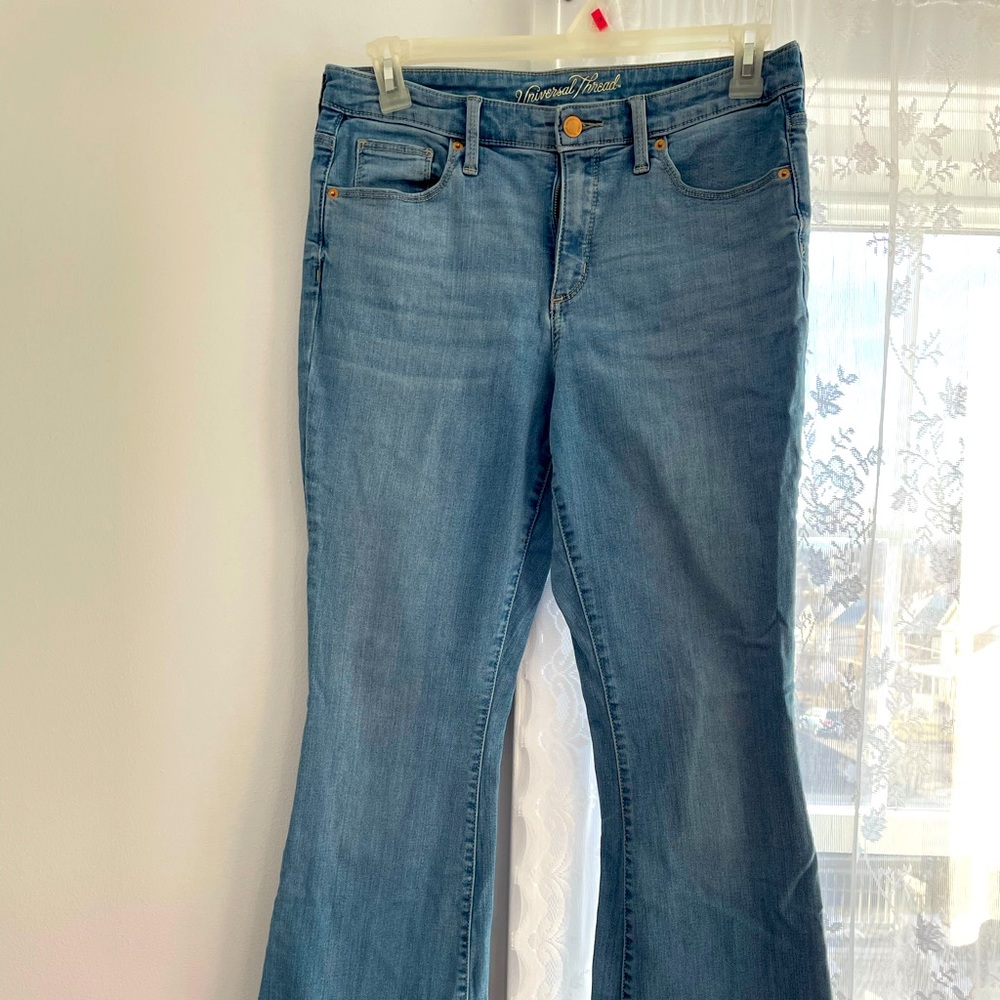 High Rise Flare Jeans